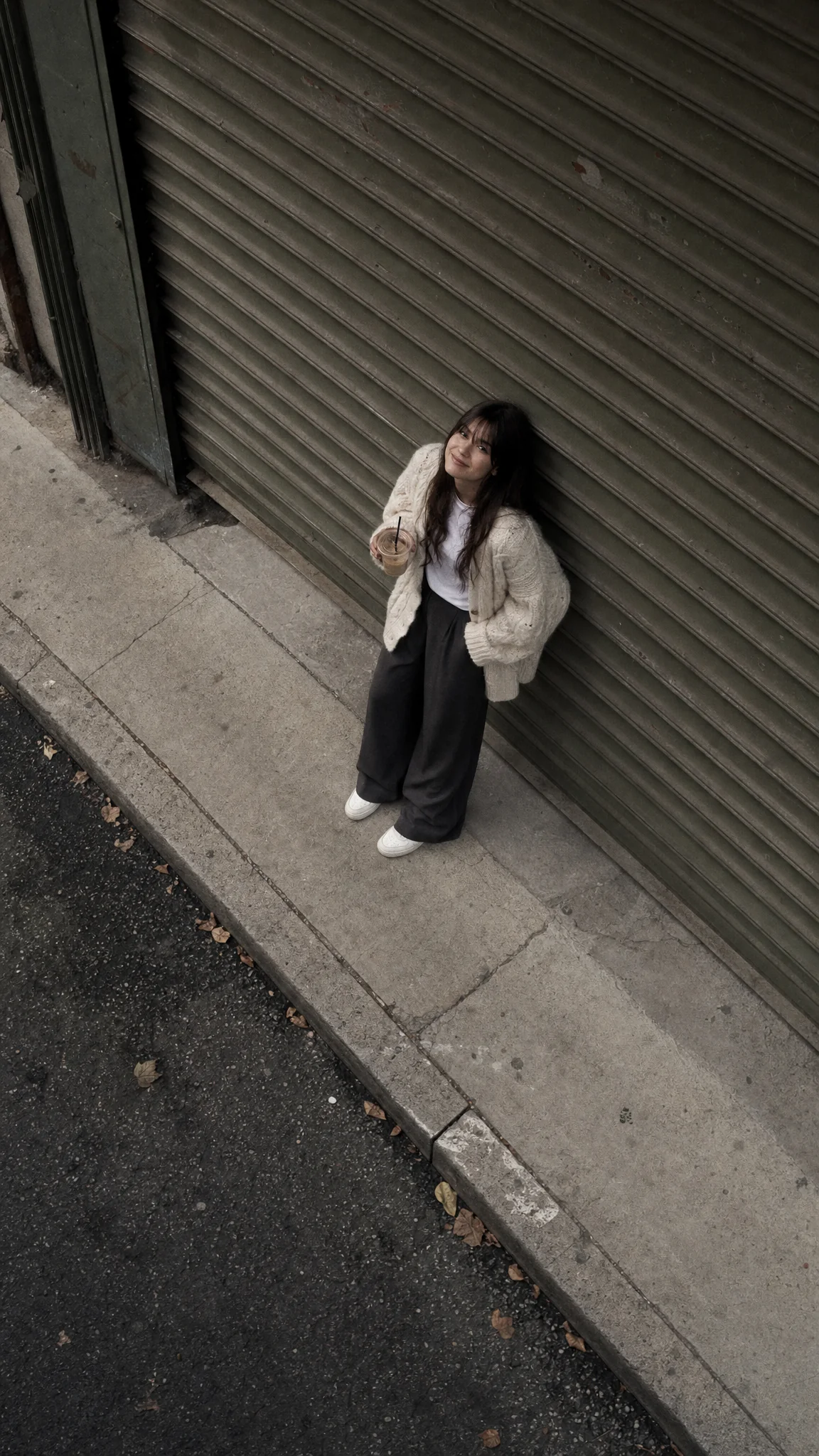Warm, editorial portrait in soft tones